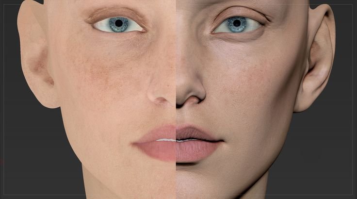 Текстура лица