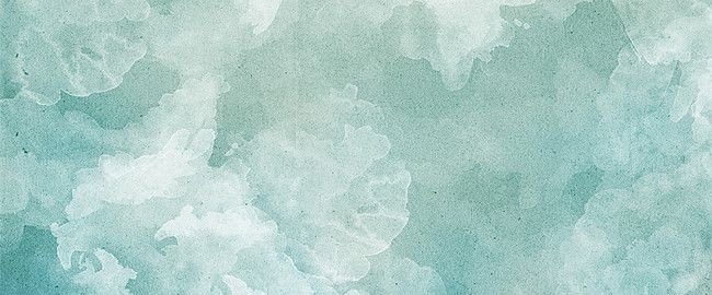 Голубой акварельный фон