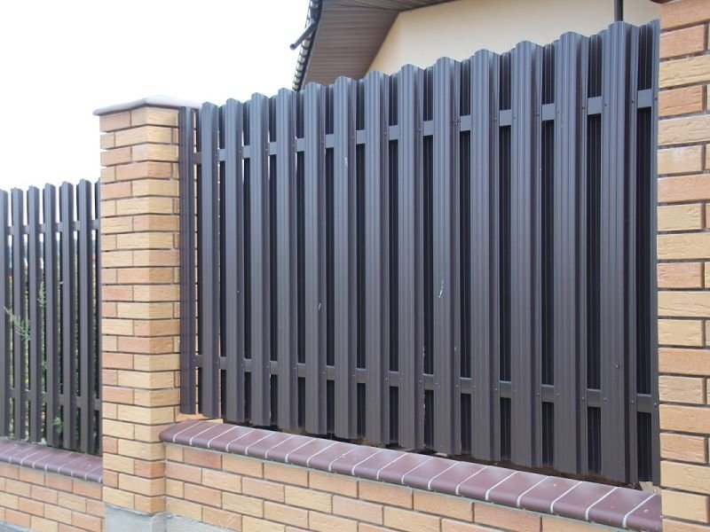 Заборы разные варианты