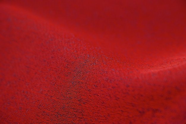 Ткань красная полотно