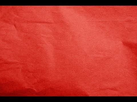 Мятая красная бумага