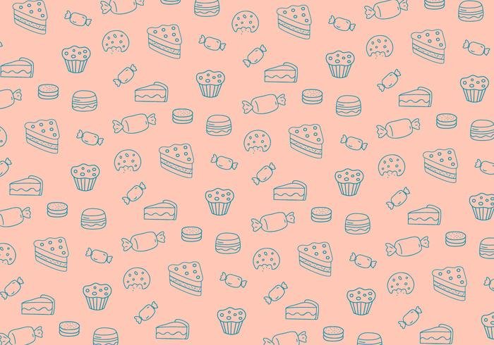 Фон паттерн сладости