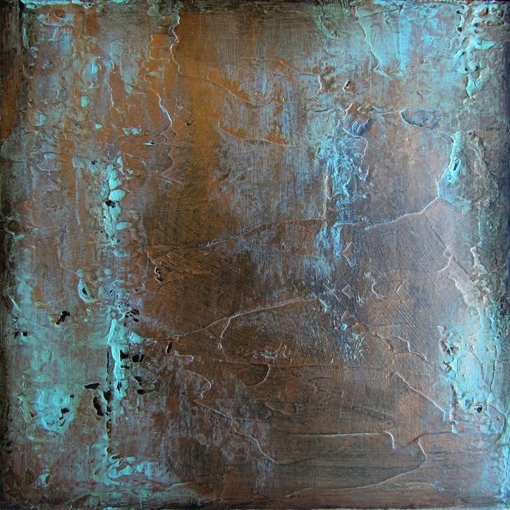 Патинированная состаренная латунь