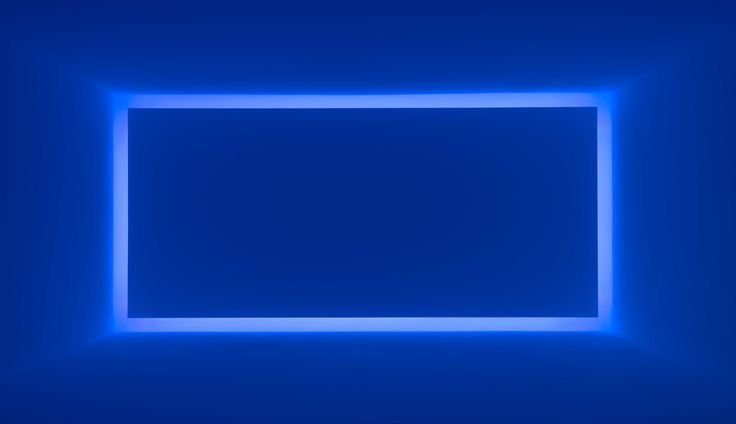 Синий цвет неон