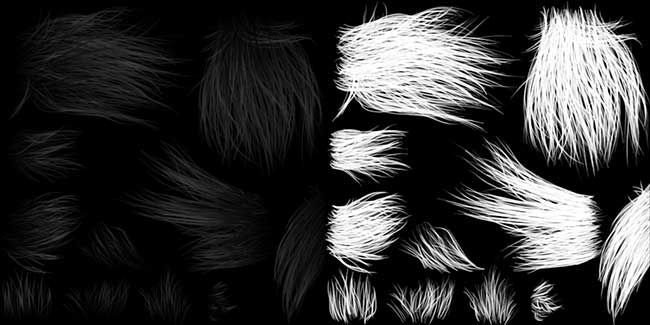 Текстура волос