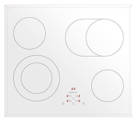 Варочная панель электрическая 4-х конфорочная встраиваемая белая