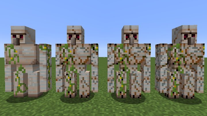 Железный голем из МАЙНКРАФТА