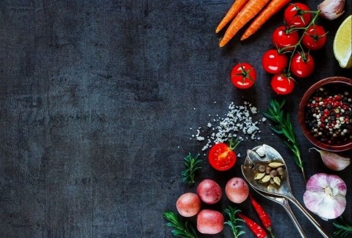 Фон для меню ресторана