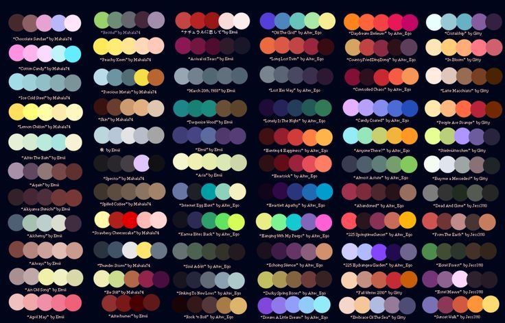 Цветовая палитра (Color Palette)