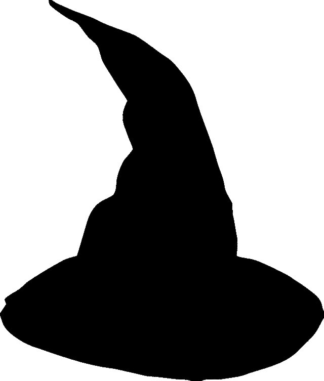 Шляпа ведьмы на Хэллоуин