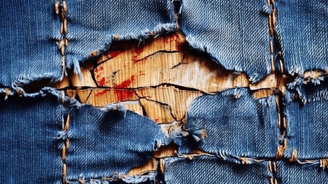джинсы рваные