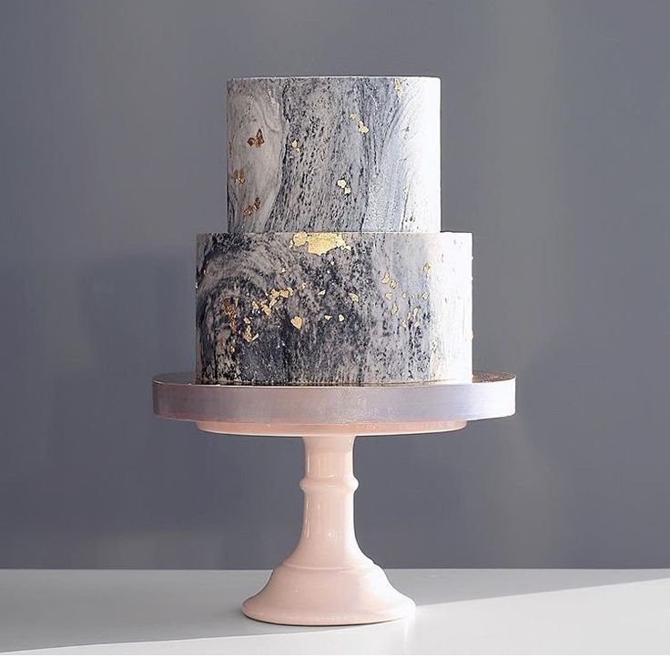 Мраморный торт