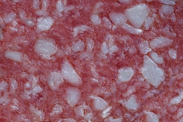 Текстура копченая колбаса