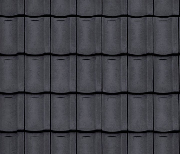 Металлочерепица графит 7024