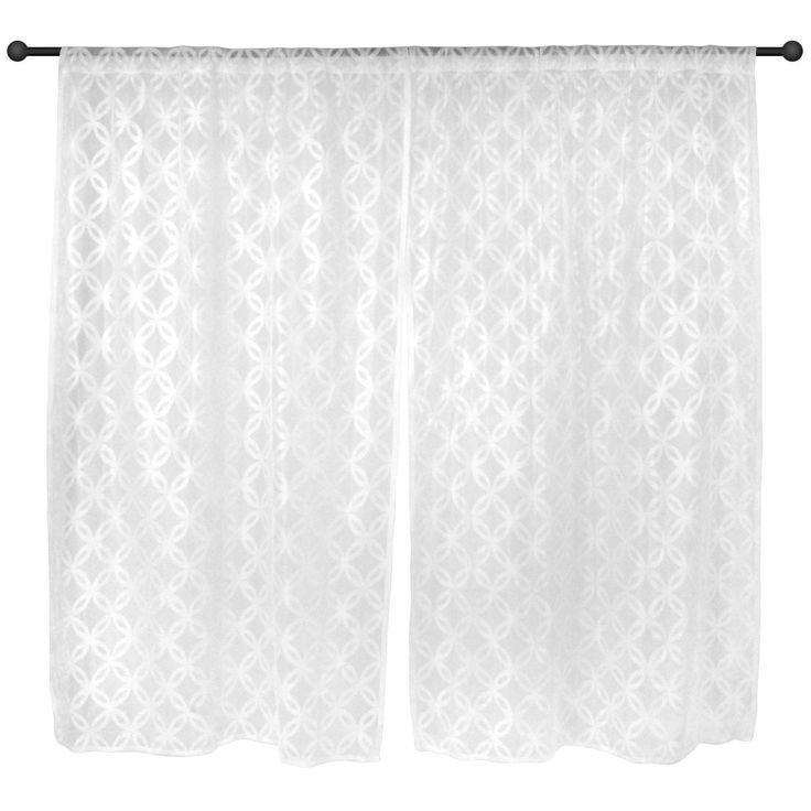 Тюль занавеска Mesh embroiddery Curtain 140*260 модель gzg134-3 Royal Union