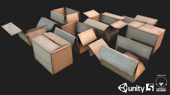 Текстура коробки