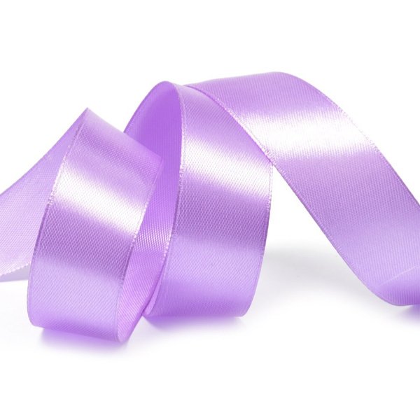 Лента атласная 25 мм. Фиолетовая