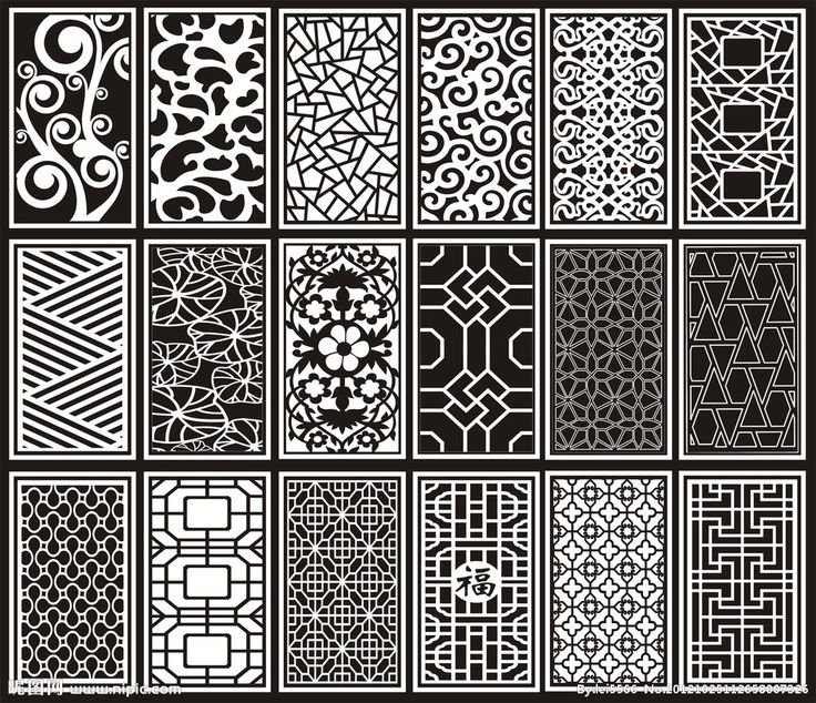 Марокканский орнамент вектор фрезеровка
