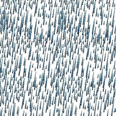 Дождь без фона