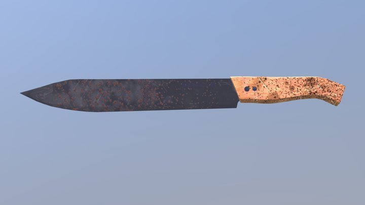 Нож металлический