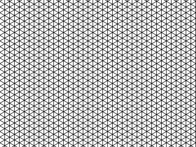 Сетка для изометрии а4