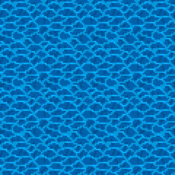 Текстура воды пиксельная