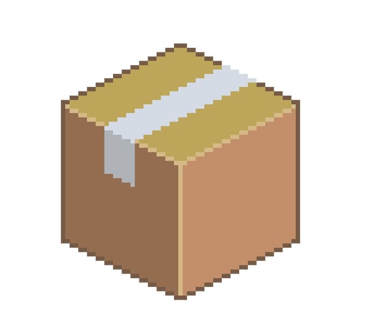 Пиксельные ящики