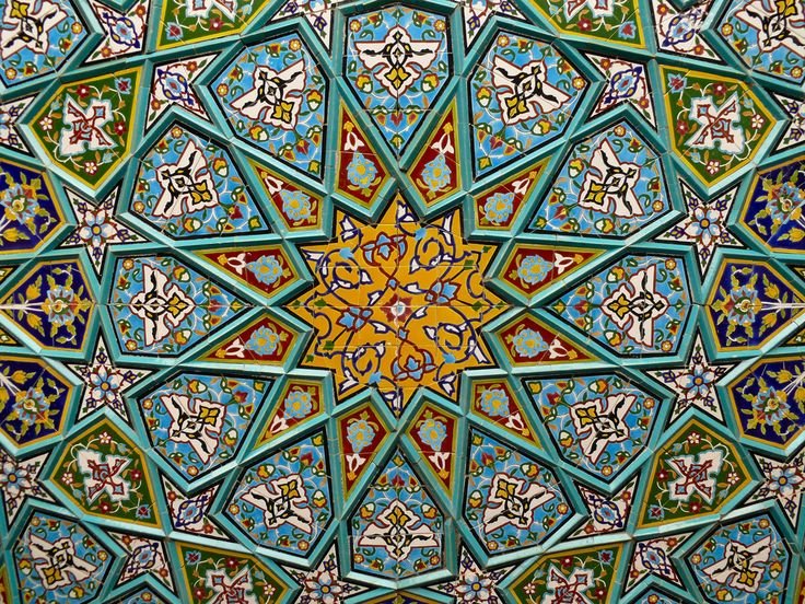 Персидская мозаика Гирих