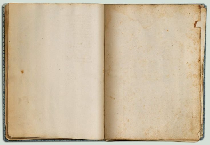 Старинная страница пустая