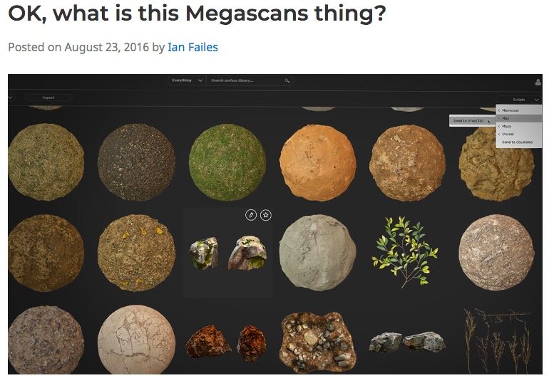 Quixel Megascans Mixer