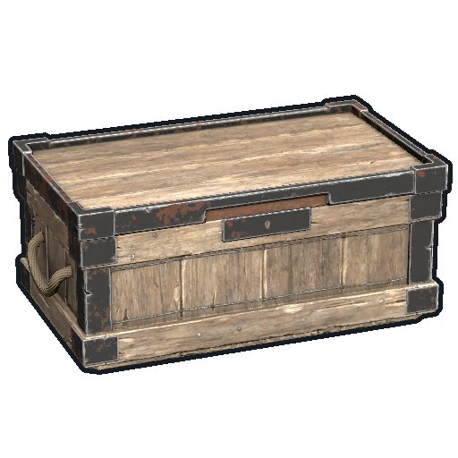 Wooden Box Rust