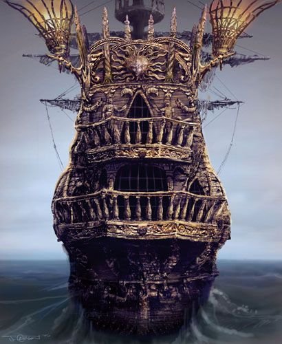 Летучий голландец пираты Карибского моря