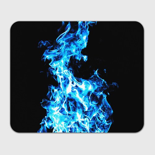 Синее пламя огня