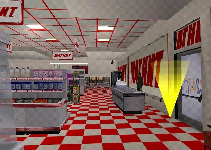 Магазин магнит интерьер