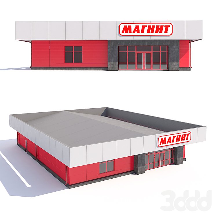 Магазин магнит фасад