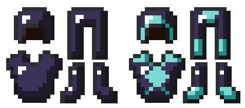 Лазуритовую броню в МАЙНКРАФТЕ