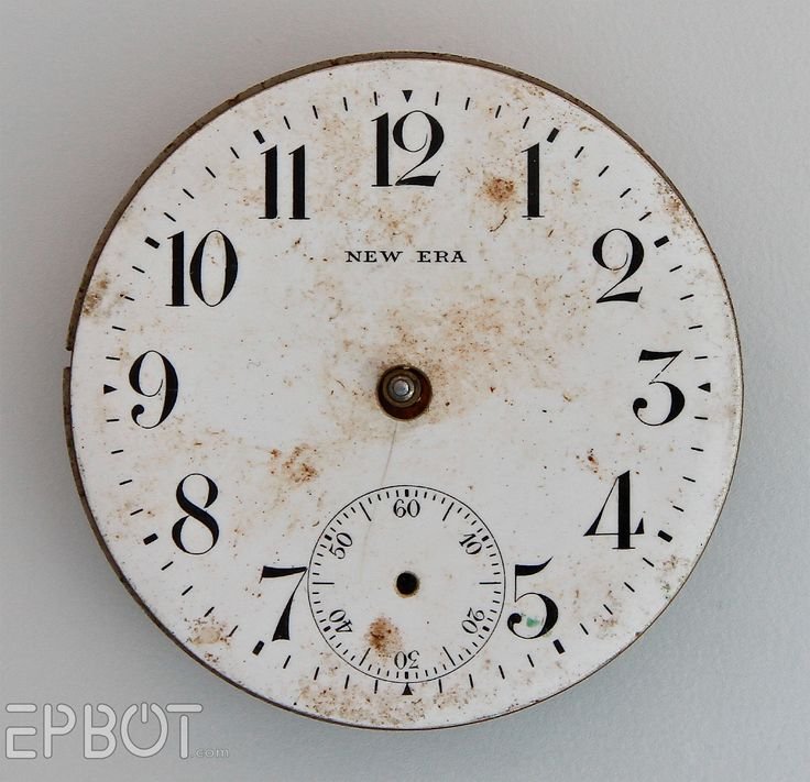 Циферблат старинных часов