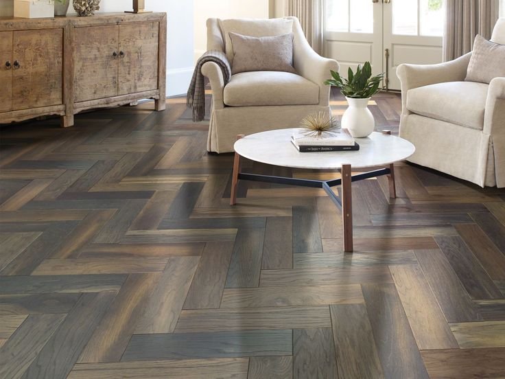 Паркет елочка беленый дуб