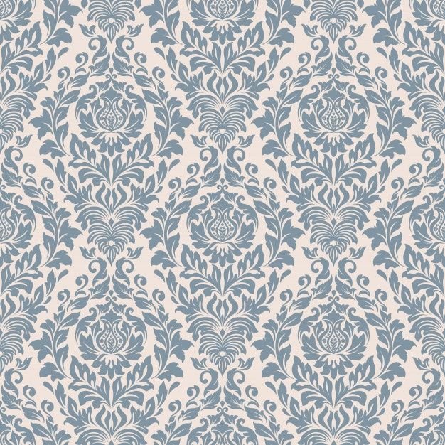 Бесшовный фон Дамаск