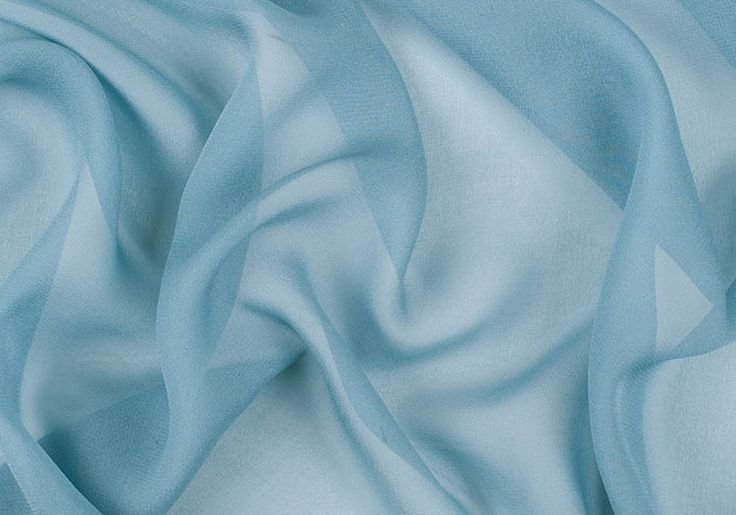 Голубая ткань