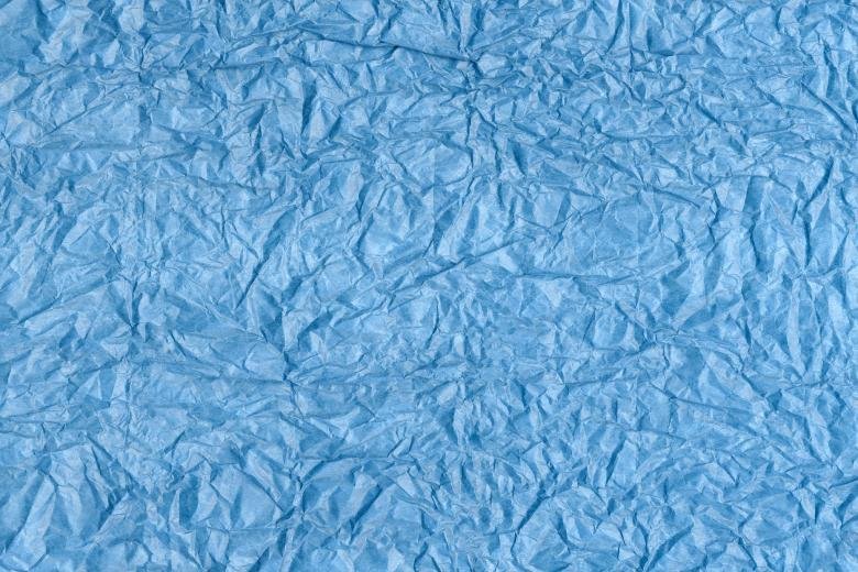 Мятая бумага голубая