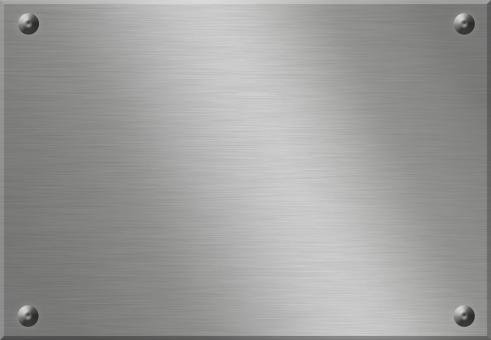 Металлическая пластина с болтами