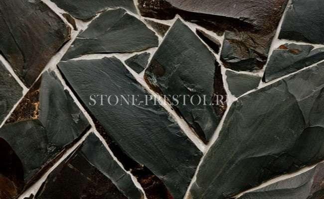 Черный сланец плитняк