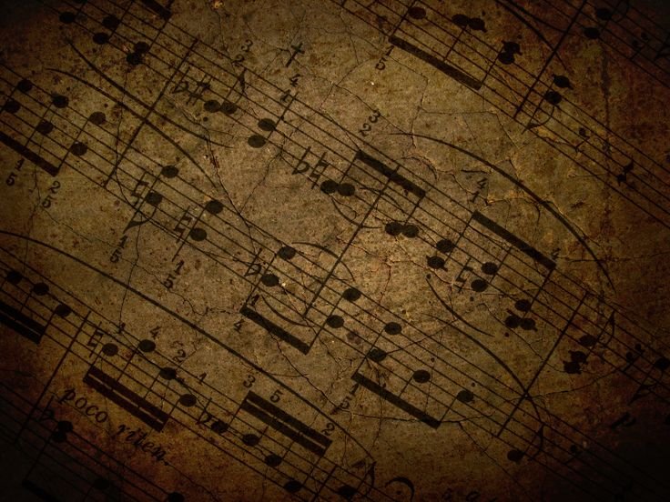 Музыкальный фон для фотошопа