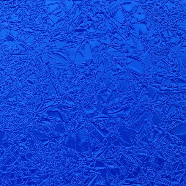 Текстура синей фольги