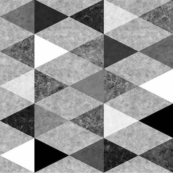 Черно белые ромбы