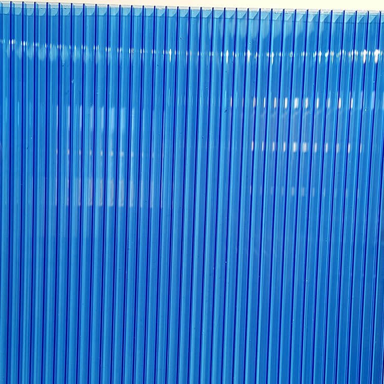 Сотовый поликарбонат Ultraplast 6х2100х6000 (синий)