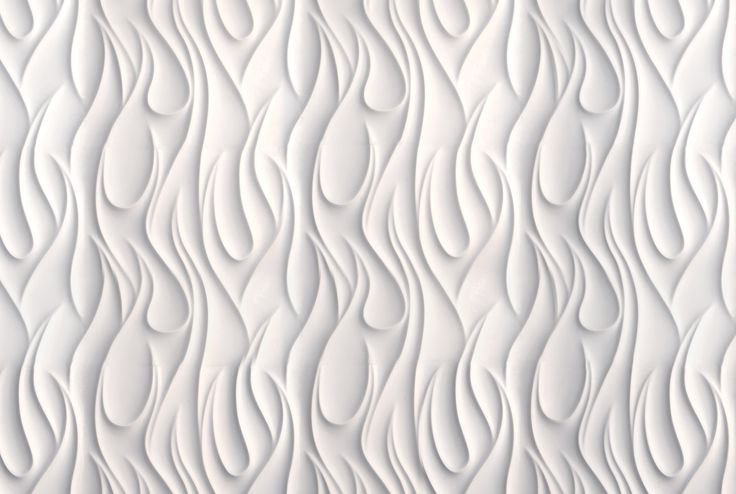 Рельефные обои