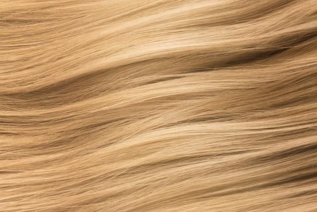 Текстура блондинистых волос