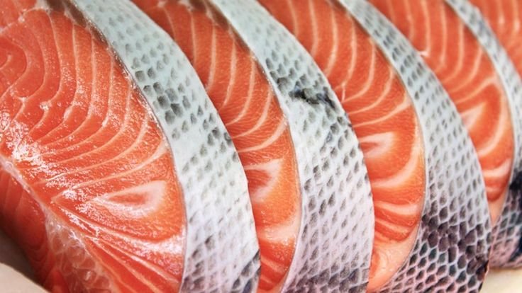 Чешуя лосося